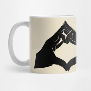 hands of LOVE Mug